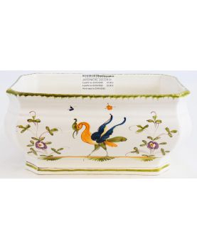 Moustier Decor Earthenware Planter
