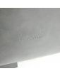 Paire de Fauteuils en Cuir Gris Anthracite