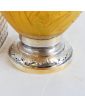 DAUM NANCY Petit Vase avec Base Monture en Argent
