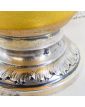 DAUM NANCY Petit Vase avec Base Monture en Argent