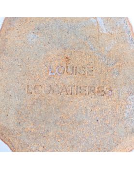 Vase Blanc Louise LOUBATIERES