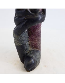Sculpture en Pierre Femme à l’Enfant