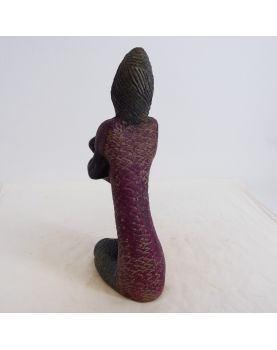 Sculpture en Pierre Femme à l’Enfant