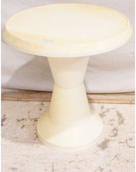 Guéridon Diabolo Giganplast Blanc