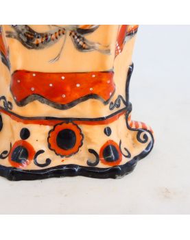 Petit Vase en Porcelaine Décor LACUSTRE Attribué à Bayeux