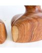 Couple Buste d’Africains en Bois