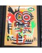 Gouache sur Carton Moderniste Signé