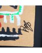 Gouache sur Carton Moderniste Signé
