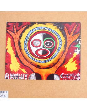 Gouache sur Carton Moderniste Signé