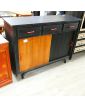 Buffet Relooké 3 Tiroirs et 2 Portes Coulissantes
