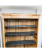 4-Tier Bookcase Restyled in Black and Natural