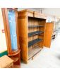 4-Tier Bookcase Restyled in Black and Natural