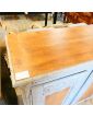 Grey and Natural Restyled Oak Sideboard with Key