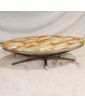 Oval Ceramic Coffee Table 70