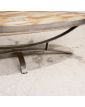 Table Basse Ovale 70 en Céramique