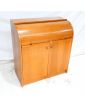 Meuble à Cylindre 2 Portes Style Scandinave avec Clé