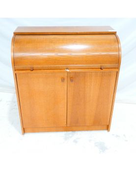 Meuble à Cylindre 2 Portes Style Scandinave avec Clé