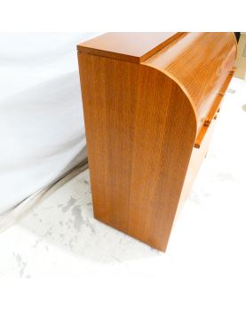 Meuble à Cylindre 2 Portes Style Scandinave avec Clé