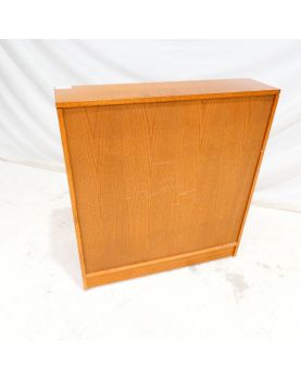 Meuble à Cylindre 2 Portes Style Scandinave avec Clé