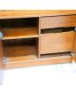 Scandinavian Style 2-Door Cylinder Cabinet with Key
