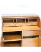 Scandinavian Style 2-Door Cylinder Cabinet with Key