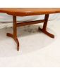 GPLAN Table Ovale avec 1 Allonge Papillon