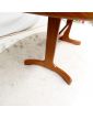 GPLAN Table Ovale avec 1 Allonge Papillon