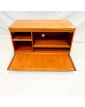 Meuble Bas TV 1 Abattant sur Roulettes Style Scandinave