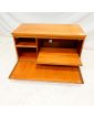 Meuble Bas TV 1 Abattant sur Roulettes Style Scandinave