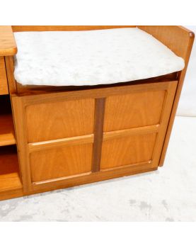 PARKER KNOLL Petit Meuble de Téléphone 1 Porte 1 Tiroir et 1 Niche