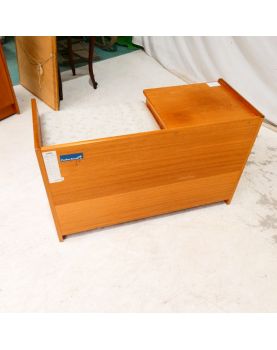 PARKER KNOLL Petit Meuble de Téléphone 1 Porte 1 Tiroir et 1 Niche