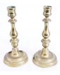 Paire de Bougeoirs en Bronze