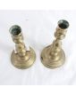 Paire de Bougeoirs en Bronze