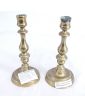 Paire de Bougeoirs en Bronze