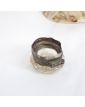 Small Spelter Inkwell with Marine Decor