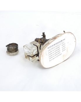Small Spelter Inkwell with Marine Decor