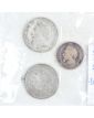 Lot de 3 Pièces de Monnaies Françaises