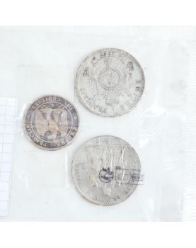 Lot de 3 Pièces de Monnaies Françaises