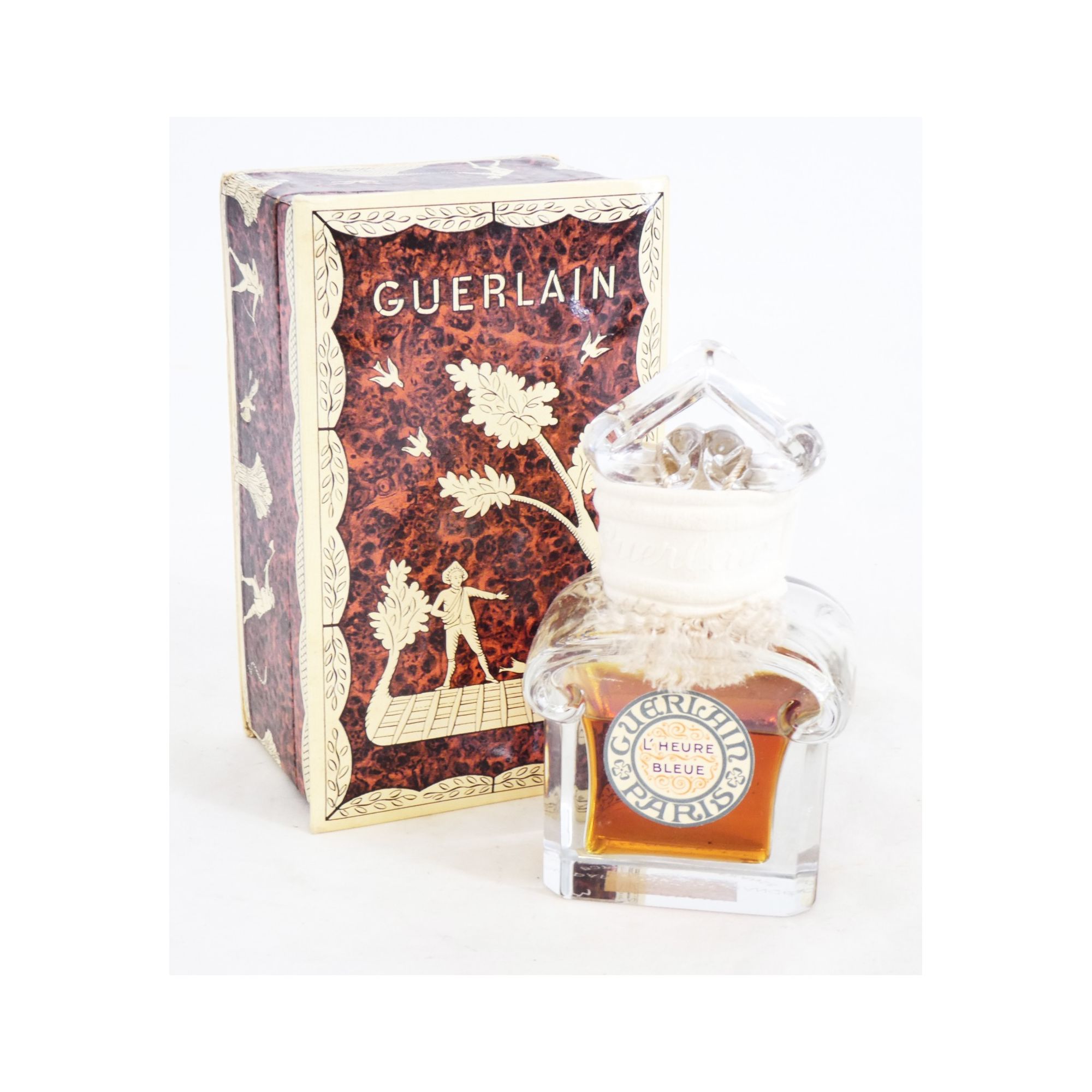 Parfum l’Heure Bleue de Guerlain avec Boîte Parfum l’Heure Bleue de Guerlain avec Boîte