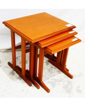 Série de 3 Tables Gigognes Style Scandinave