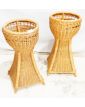 Pair of Wicker Planters