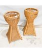 Pair of Wicker Planters