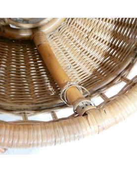Pair of Wicker Planters