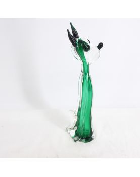 Blown Glass Dog Attributed to MURANO
