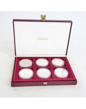 Lot de 6 Médailles en Argent