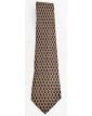 HERMES Horseshoe Decor Silk Tie