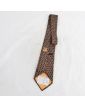 HERMES Horseshoe Decor Silk Tie