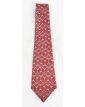 HERMES Brown Silk Tie