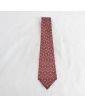 HERMES Brown Silk Tie