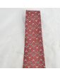 HERMES Brown Silk Tie